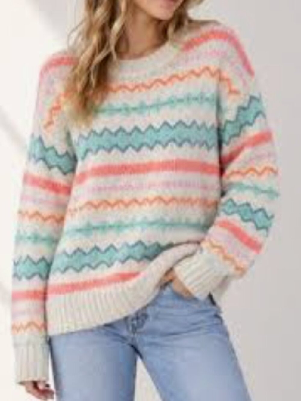 American Eagle Fair Isle Sweater Women's M, Worn Once